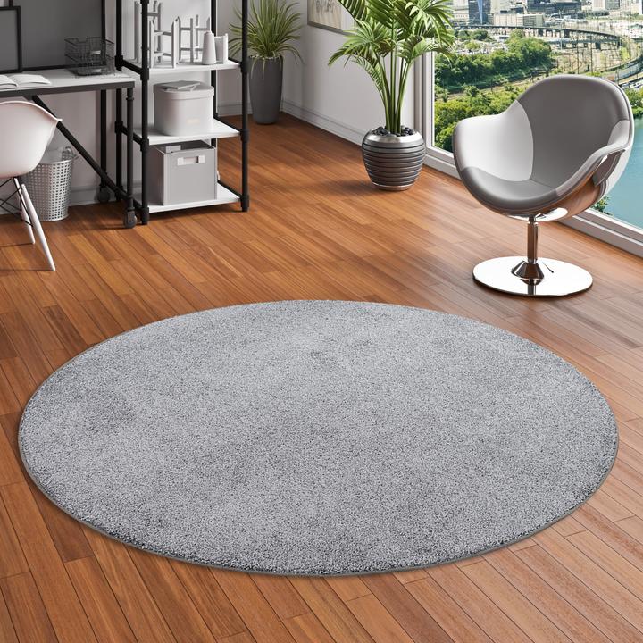 Produktbild Snapstyle Hochflor Velours Teppich Mona (Ø 200 cm)