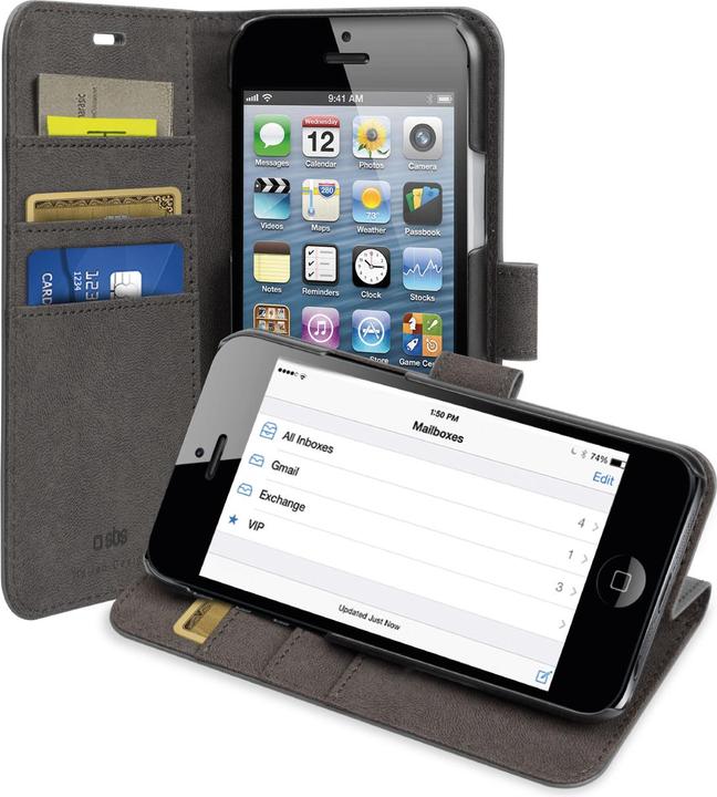 SBS Klapphülle (Apple iPhone SE, Apple iPhone 5s, Apple iPhone 5)