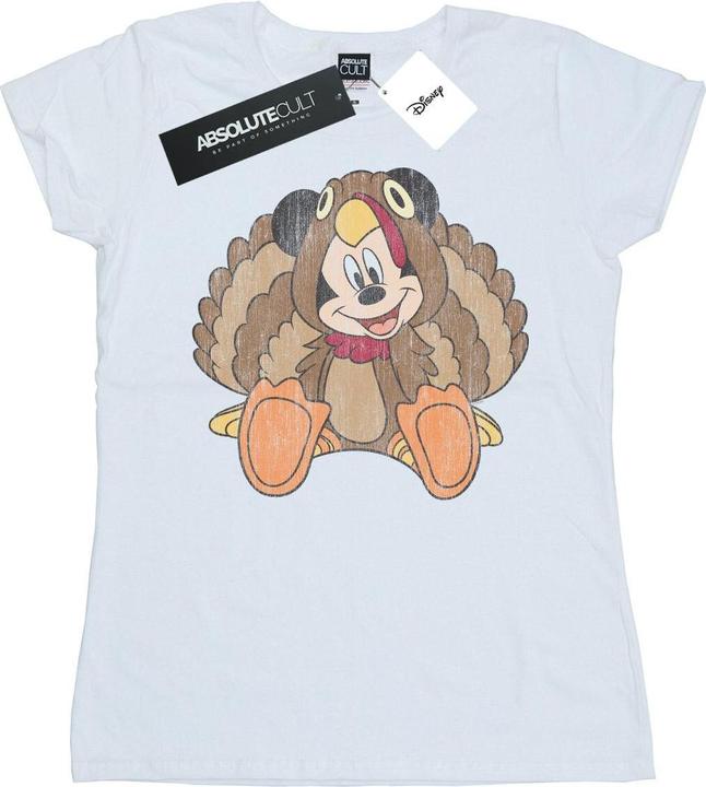Disney Mickey Mouse Thanksgiving Turkey Costume TShirt (XL)