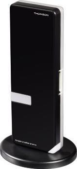 Image du produit Hama 00131133, Black, 36 dBi, 75 O (Antenne plate, 36 dB, DVB-T / -T2)