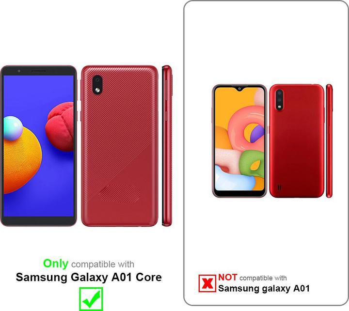 Image du produit Cadorabo Coque pour Samsung Galaxy A01 CORE universel avec Clip (Samsung Galaxy A01 Core)