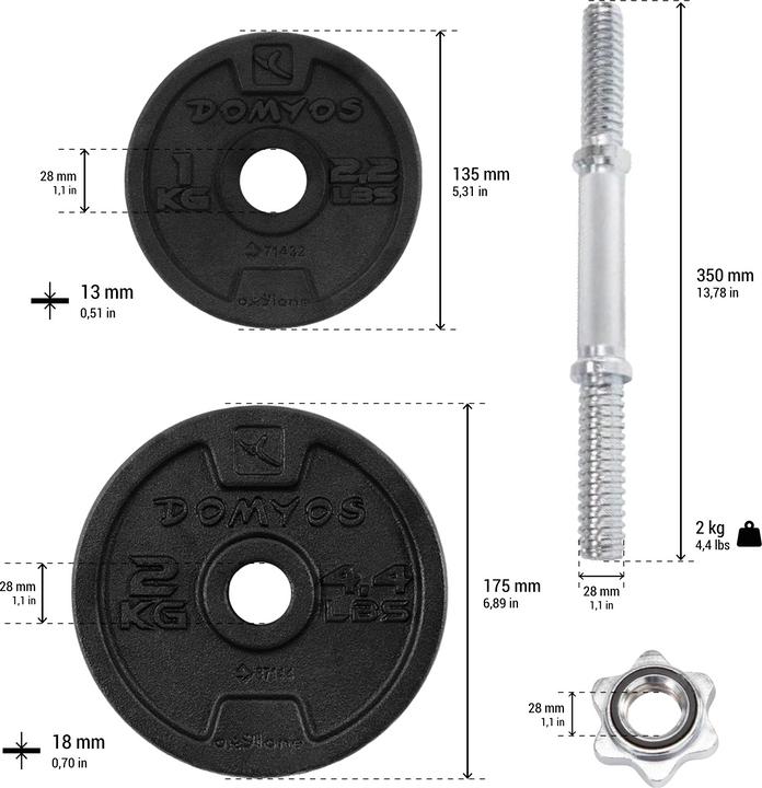 Image du produit Corength Mkit Old (4 x 2 kg, 8 x 1 kg)