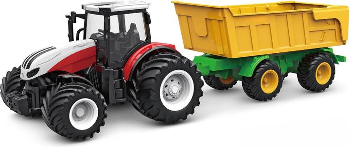 Actual product image Amewi RC Tractor with TIP HANGER, LIGHT & SOUND, 1:24 RTR (RTR Ready-to-Run)