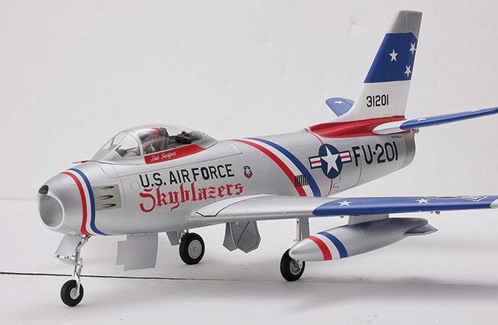 Image du produit FMS F-86 Skyblazer Jet EDF 80 PNP bleu - 122 cm (Avion à réaction)