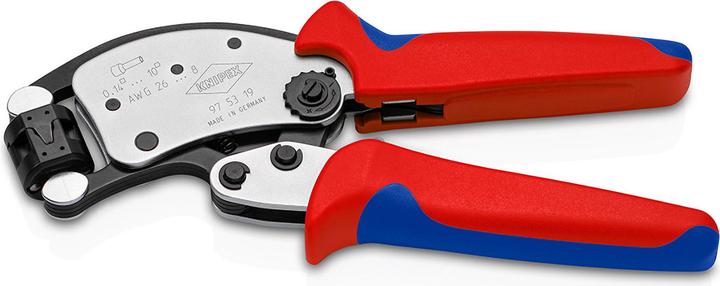 Produktbild Knipex Selbsteinst. Crimpzange f.Aderendhülsen (200 mm)
