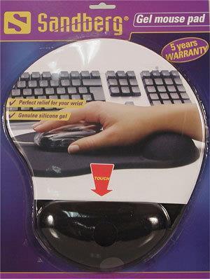 Image du produit Sandberg Tapis de souris en gel (S)