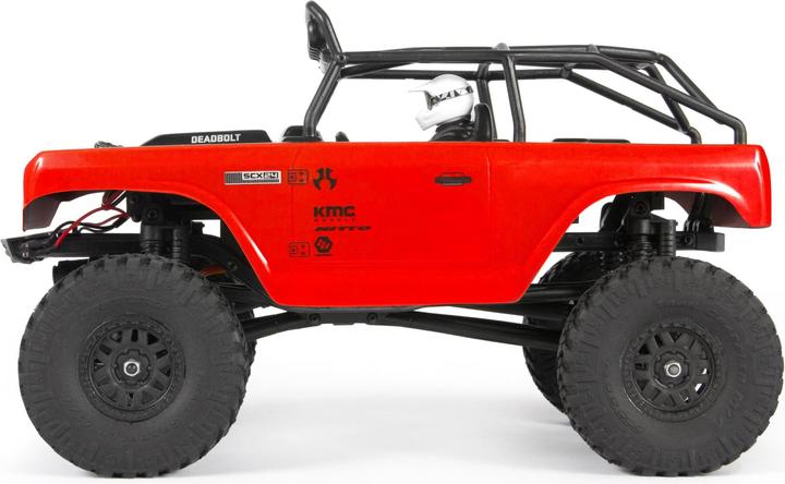 Produktbild Axial SCX24 Deadbolt Elektro Brushed Crawler 4WD 1:24 RTR rot (RTR Ready-to-Run)