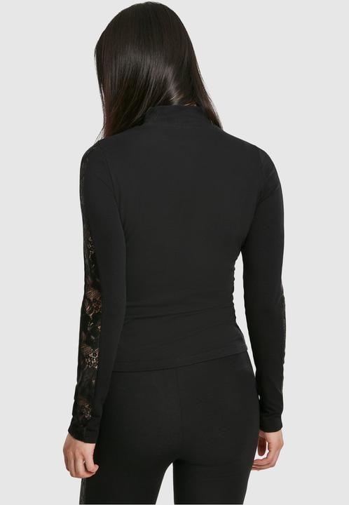 Immagine prodotto Urban Classics LS a strisce in pizzo da donna (M)