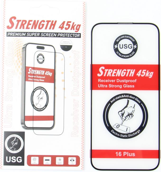 Productafbeelding OEM Tempered glass Ultra Strong 45KG for iPhone 16 Plus 6,7" (Apple iPhone 16 Plus)