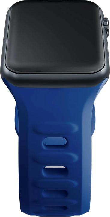 Produktbild 3MK Silicone Watch Strap Niebieski/Blue dla Apple Watch 42/44/45/49mm (Silikon, Edelstahl)