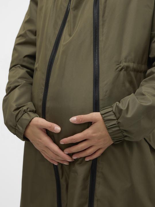 Immagine prodotto Mamalicious Colletto a vista Polsini elasticizzati Giacca a cappotto (XS)