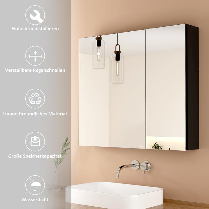 Produktbild Emke Spiegelschrank (65 x 75 cm)