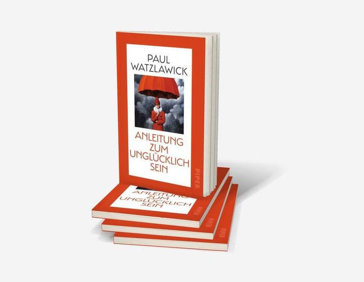 Actual product image Anleitung zum Unglücklichsein (German, Paul Watzlawick, 2021)