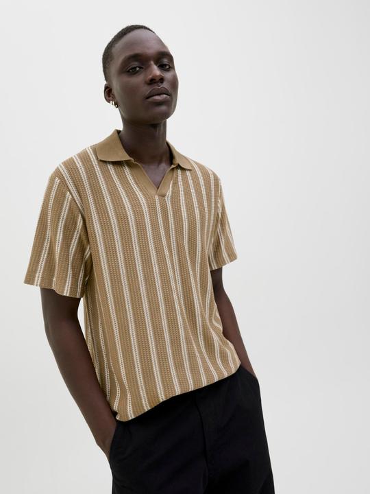 Image du produit Jack & Jones Gestreift Fly-Away Kragen Poloshirt Poloshirt (XXL)