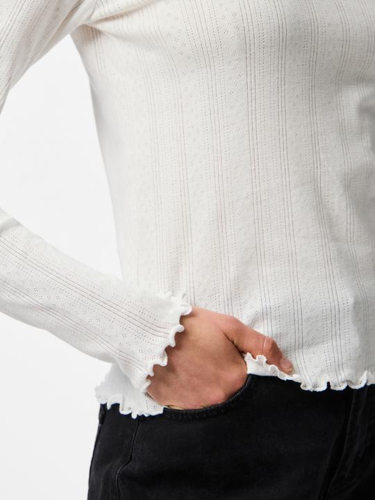 Produktbild Pieces Pcmarie Ls O-Neck Poin Top Jrs Noos Bc (XL)