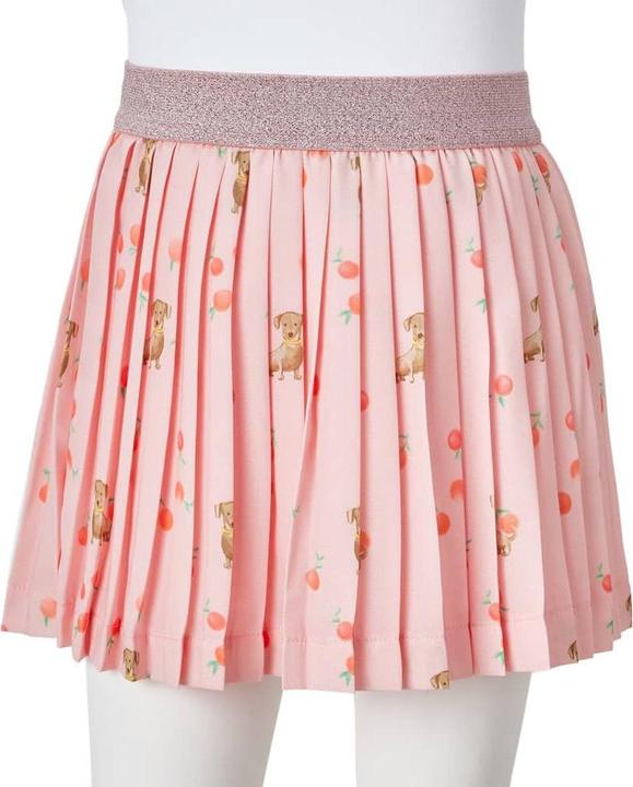Immagine prodotto VidaXL Gonna a pieghe per bambini arancione chiaro 92,Materiale esterno: 100 (92)