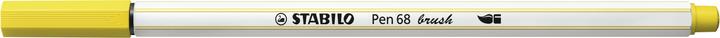 Produktbild STABILO Pen 68 brush Premium-Filzstift (Gelb, 1 x)