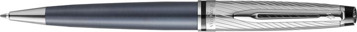Waterman Biros Expert DeLuxe Grigio C.C. (M-blu) (Grigio, Metallico, 1 x)