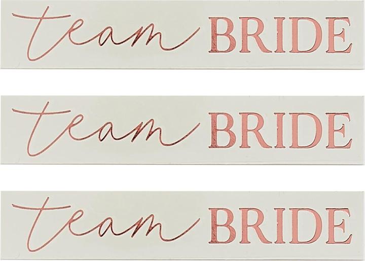 Produktbild Ginger Ray Tattoo 'Team Bride'