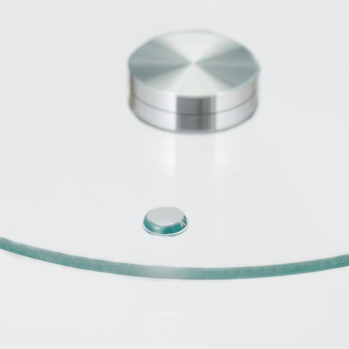 Actual product image Relaxdays Glass Serving Platter, Swivel