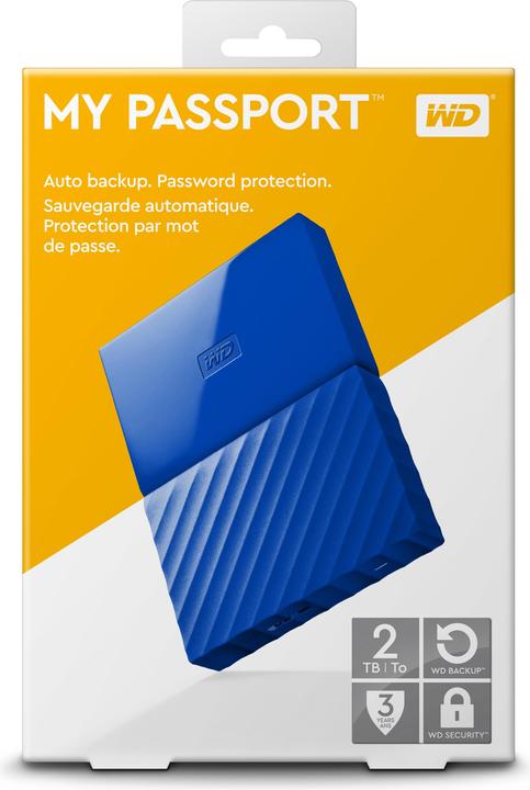 Actual product image WD My Passport (2 TB)