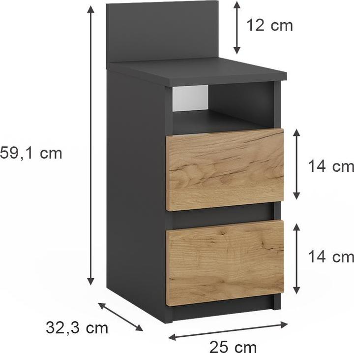 Produktbild Vichy Monty (25 x 32.5 x 59 cm)