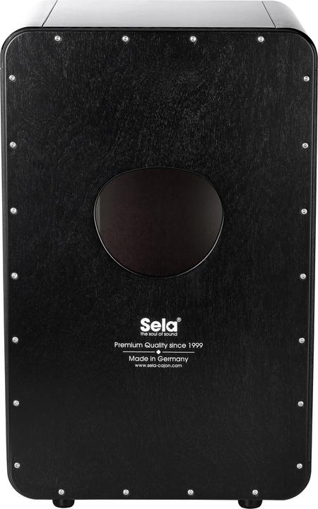 Actual product image Sela Ca Black - Red Dragon (Cajon)