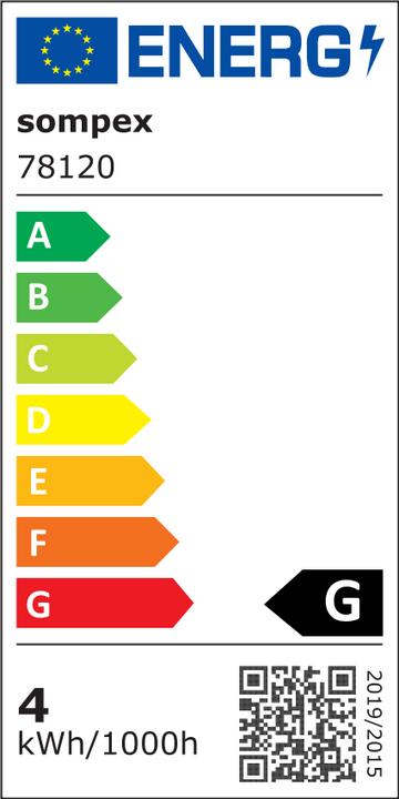 Label énergétique Sompex TUBO ST2 noir