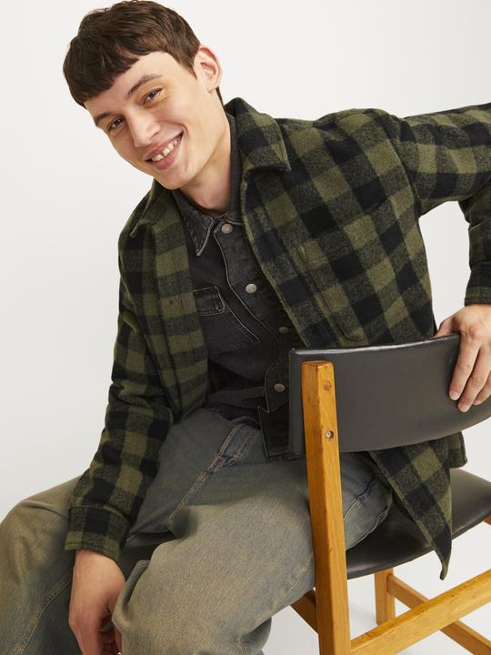 Produktbild Jack & Jones Relaxed Fit Overshirt Overshirt (M)