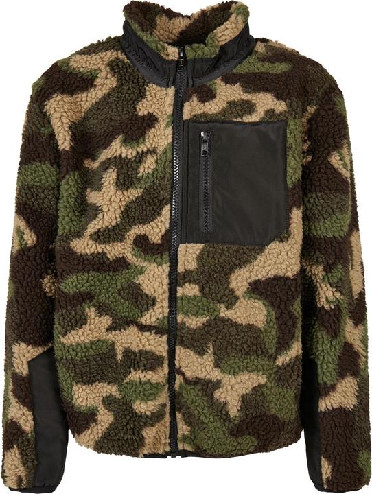 Immagine prodotto Urban Classics Giacca Sherpa per ragazzi (122, 128)