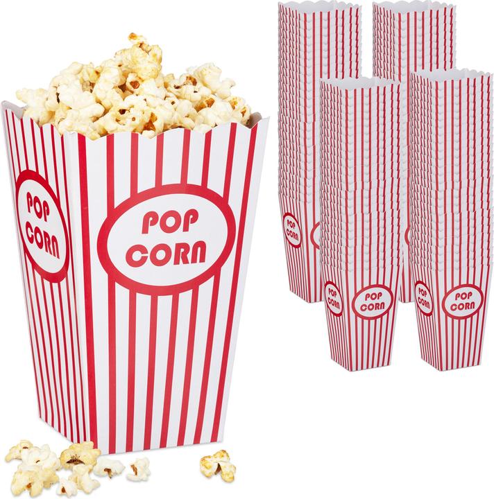 Produktbild Relaxdays 100x Popcorntüten (100 x)