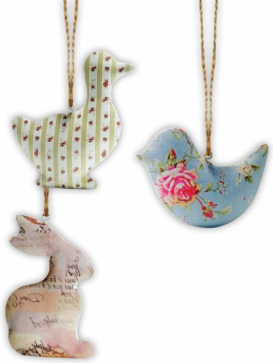 Produktbild 3er-Set Deko-Anhänger »Fröhliche Ostern (3 x)