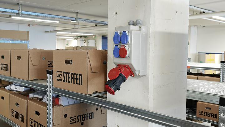 Produktbild Steffen Industrie-Adapter (CEE 16/5)