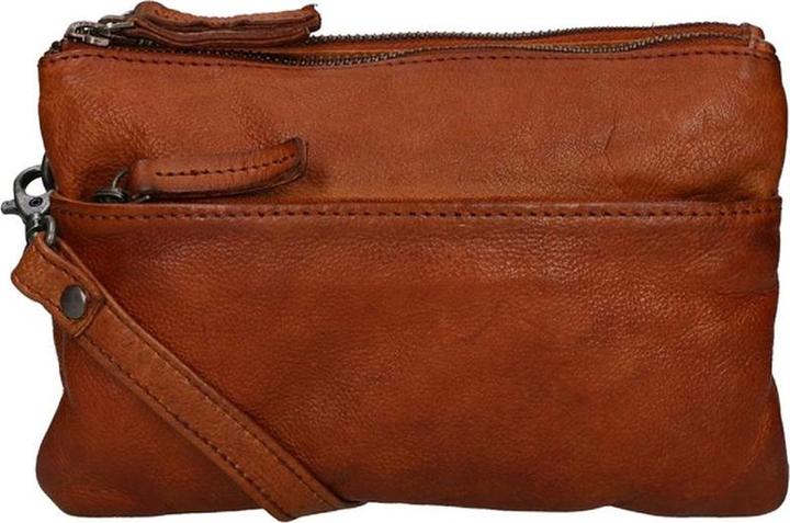 Immagine prodotto DSTRCT Small Crossbody Bag / Umhängetasche Damen - Leder - Harrington Road - Cognac