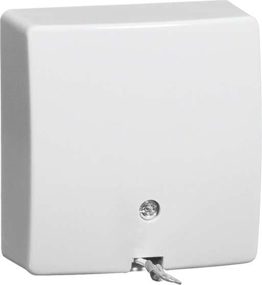 Peha Korrespondanceafryder 10A 250V IP65, Stikklemme, Traeksnor, Cremehvid/elektrohvid RAL 1013