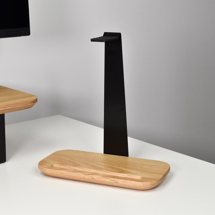Balolo Porta cuffie in rovere