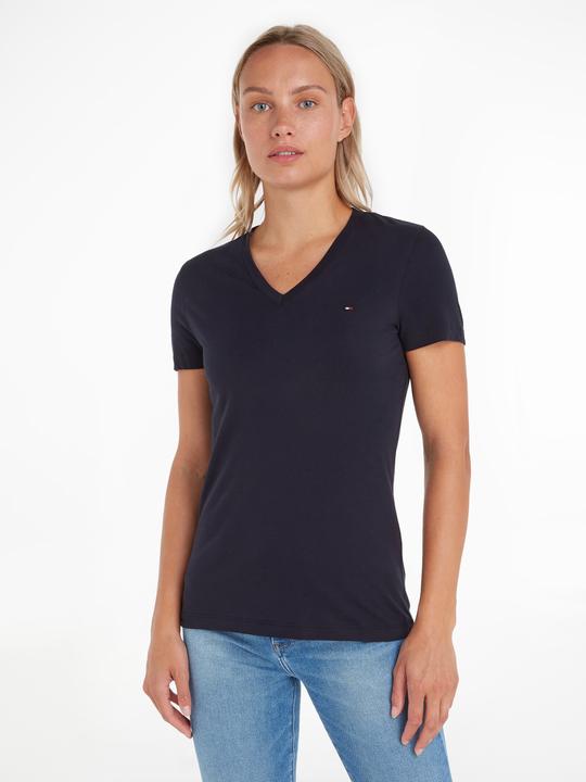 Immagine prodotto Tommy Hilfiger T-Shirt Heritage Con Scollo A V (XXS)