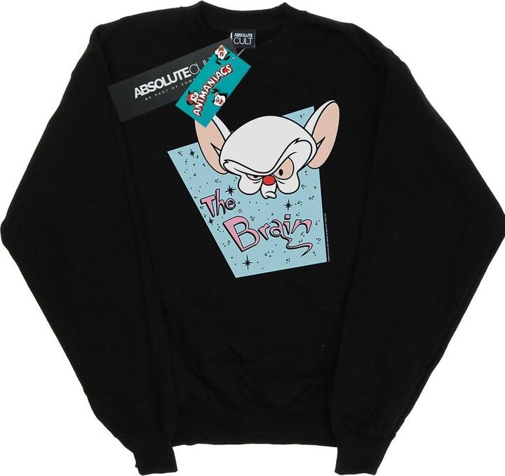 Actual product image Universal Textiles Mens The Brain Mugshot Sweatshirt (4XL)