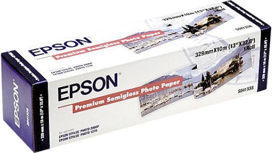 Produktbild Epson Premium Semigloss Photo Paper S041338 InkJet 251g 329mmx10m (250 g/m², Plotterrollen, 1 x)