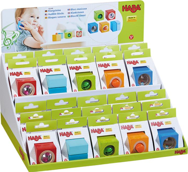 Produktbild Haba Klangsteine (Deutsch, Französisch, Italienisch, Englisch)