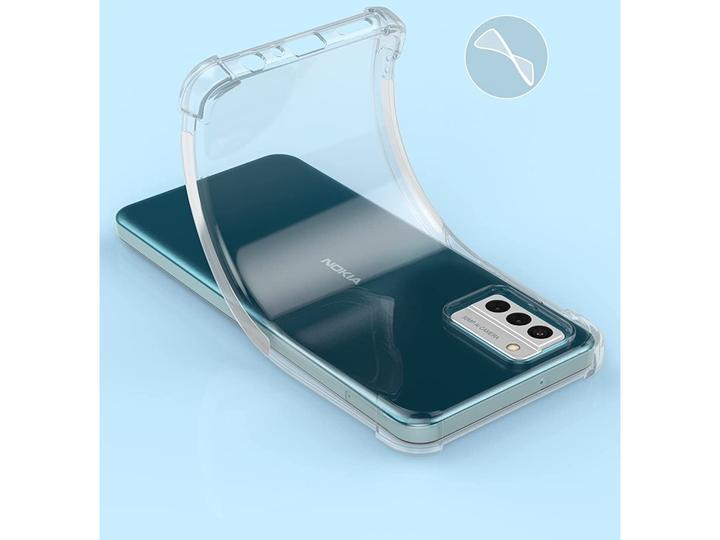 Produktbild Screenguard Nokia G22 Hülle Crystal Soft Airbag Bumper (Nokia G22)