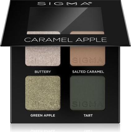 Actual product image Sigma Beauty Quad Eyeshadow Palette - Caramel Apple, 4g (Caramel Apple)