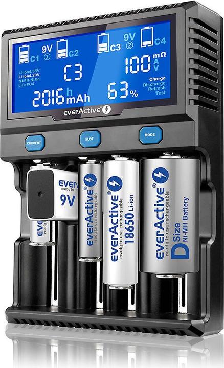 Produktbild Everactive UC-4200 (1 Stk., AAA, AA, C, Ladegerät ohne Akku)