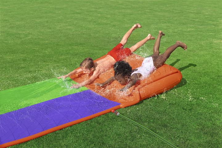 Image du produit Bestway H2OGO! Tapis de glisse 2 pistes SplashCoaster 4,88 m (4.70 m)