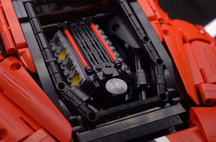 Actual product image Cada MASTER Red Super Car 1:8 incl Power System