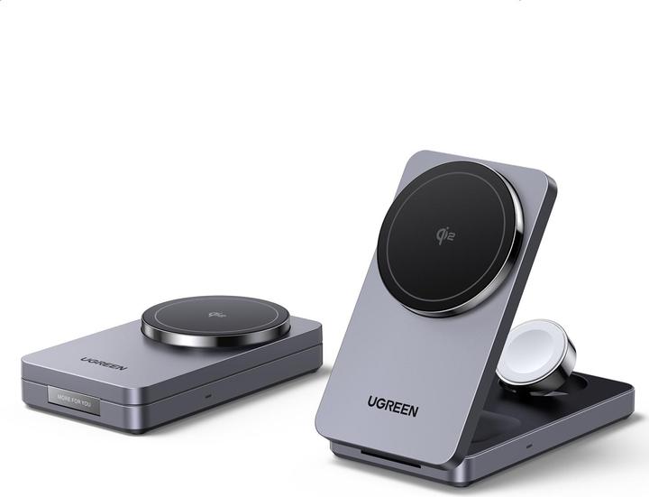 Actual product image Ugreen Wireless Charger 3in1 (15 W)