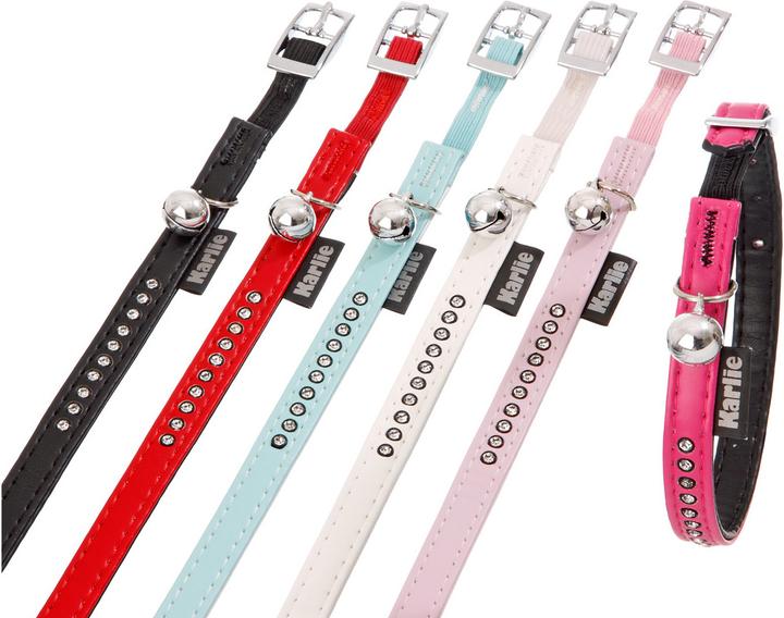 Produktbild Karlie Art Leather Plus Katzenhalsband Monte Carlo (XS, Katze)