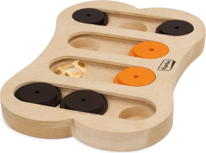 Actual product image Karlie Wooden Brain Train Apollo (Intelligence toy dog)