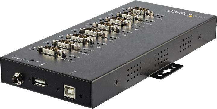 Produktbild StarTech 8 Port industrieller USB auf RS232/422/485 Serieller Adapter - 15kv ESD Schutz - USB zu Seriell A... (USB-A, 8 Ports)