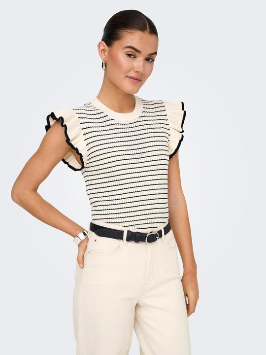Image du produit JdY Jdycarice S/L Frill Pullover Knt Noos (L)